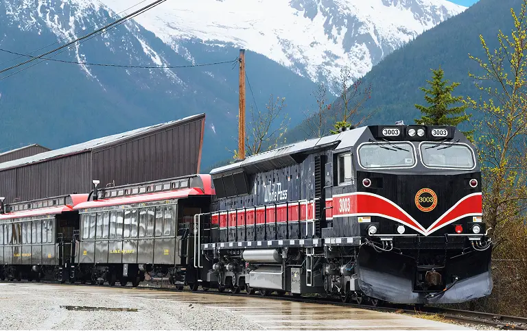 ホワイトパス・ユーコン鉄道の旅